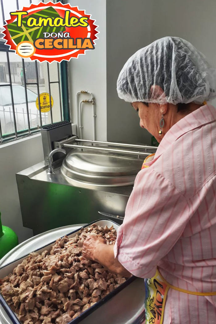 Tamal en Manizales